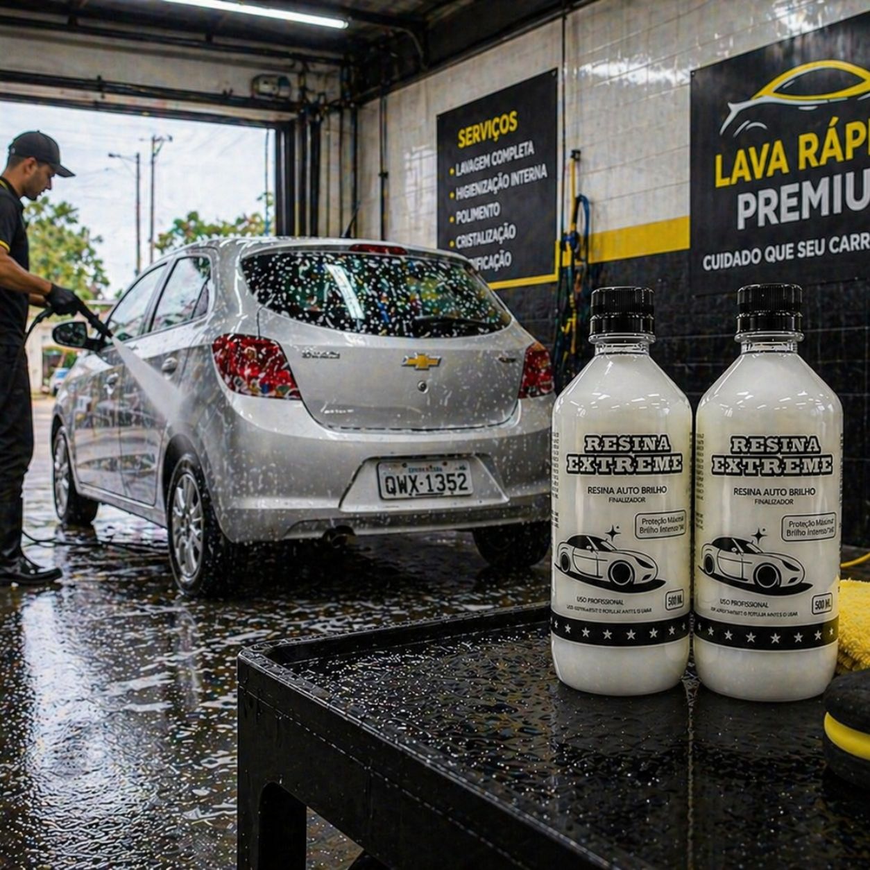 Resina Extreme pronta para uso profissional