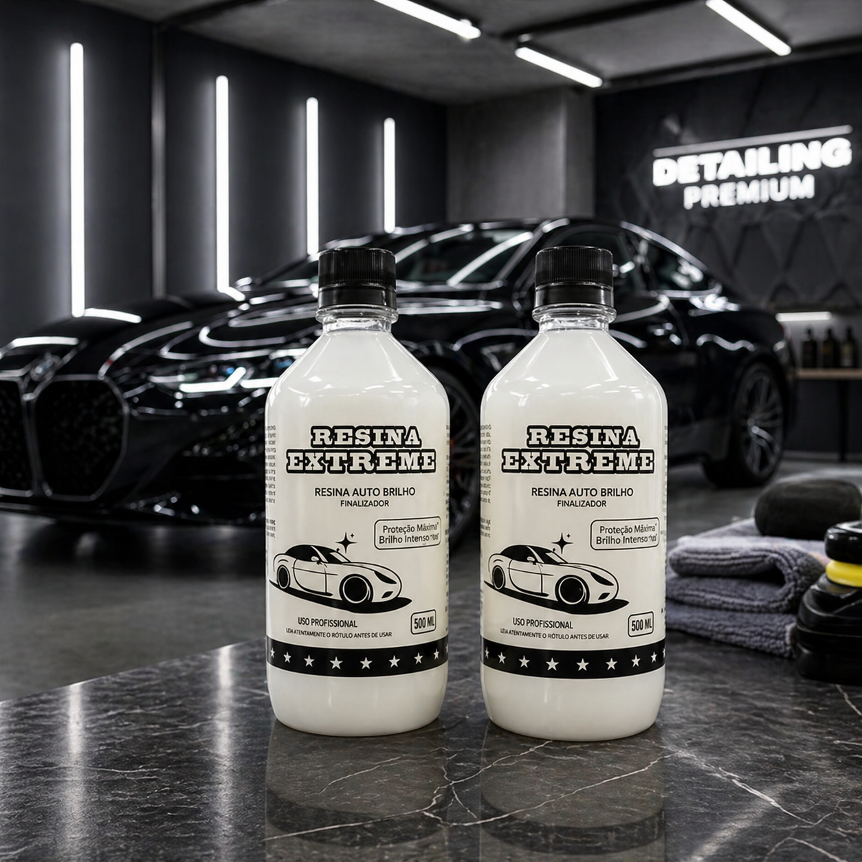 Resina Extreme em estúdio detailing premium